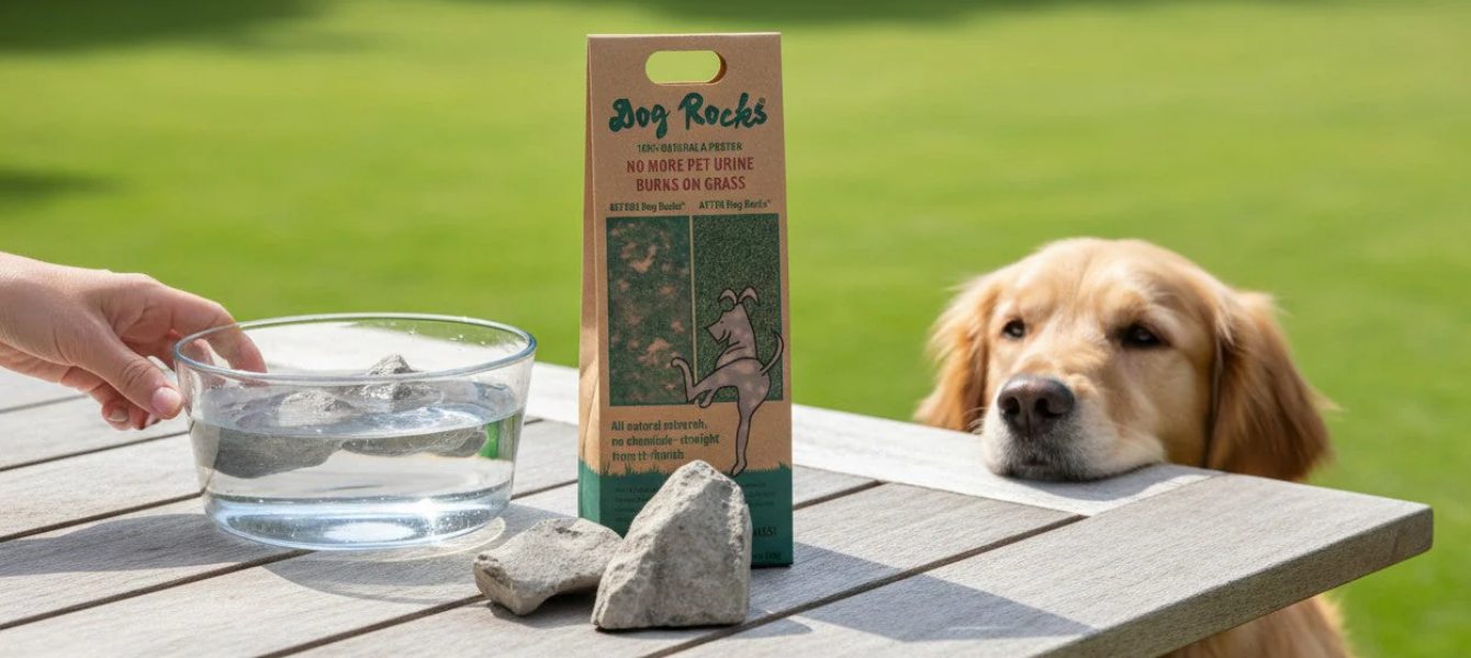 Dog Rocks: dé natuurlijke oplossing tegen gele plekken in het gazon