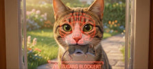 Nieuw: AI toegepast op kattenluikjes!
