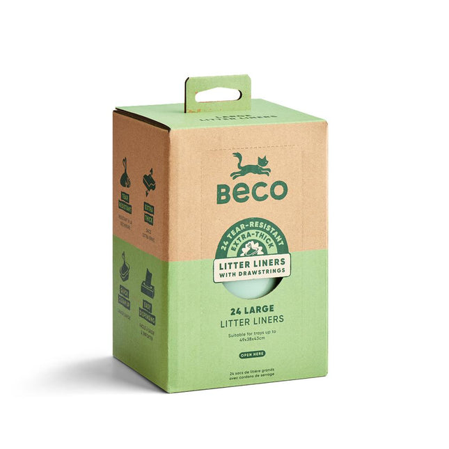 Katzenstreu-Beutel - Groß - 24er-Pack
