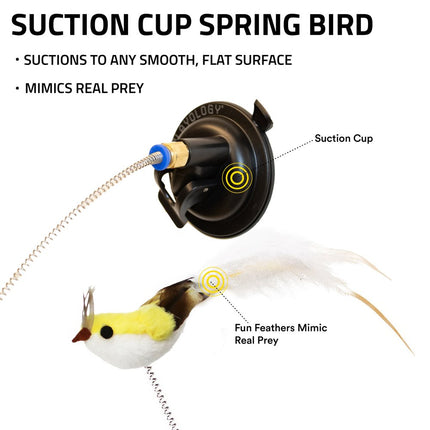 Suction Cup Spring Bird