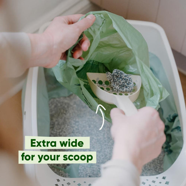 Cat Poop Bags - Unscented (60)