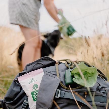 Kotbeutel Recycelt – Unparfümiert - mit Griffen (60 Stück)