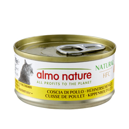 HFC Natvoer Kat - Natural - Blik - 24 x 70g