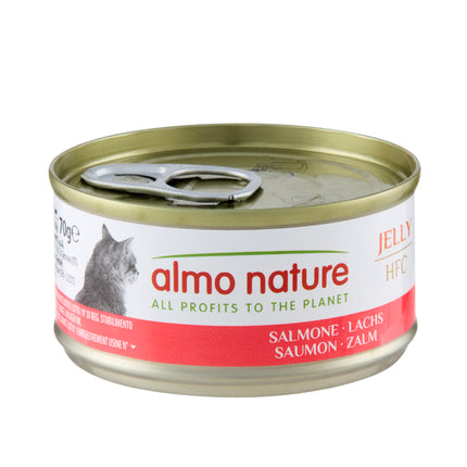HFC Natvoer Kat - Jelly - Blik  - 24 x 70g