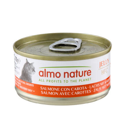 HFC Natvoer Kat - Jelly - Blik  - 24 x 70g