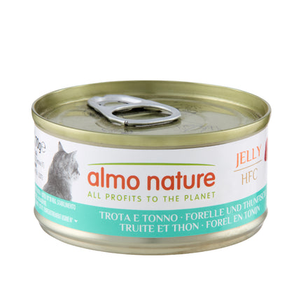HFC Natvoer Kat - Jelly - Blik  - 24 x 70g