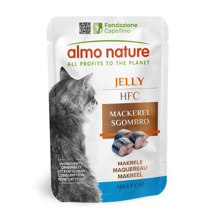 HFC Natvoer Kat - Jelly - Zakje - 24 x 55g