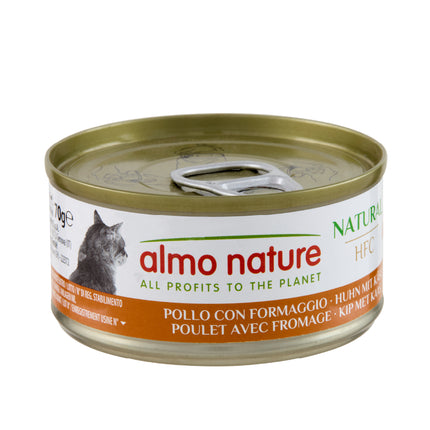 HFC Natvoer Kat - Natural - Blik - 24 x 70g
