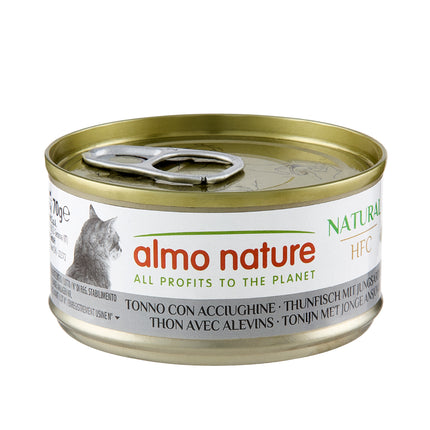 HFC Natvoer Kat - Natural - Blik - 24 x 70g
