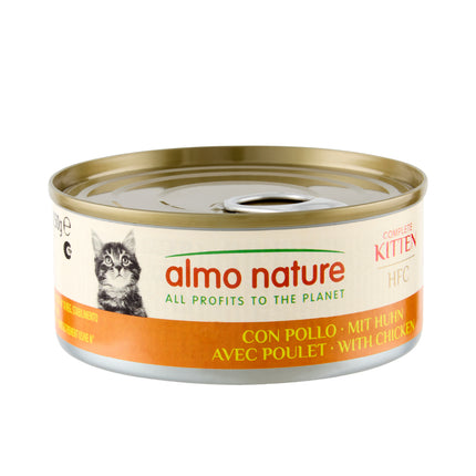 HFC Natvoer Kat - Compleet - Kitten - Blik - 24 x 150g
