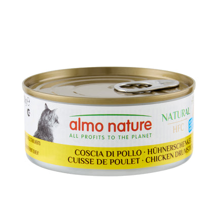 HFC Natvoer Kat - Natural -  Blik - 24 x 150g