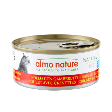 HFC Natvoer Kat - Natural -  Blik - 24 x 150g
