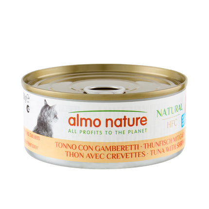 HFC Natvoer Kat - Natural -  Blik - 24 x 150g