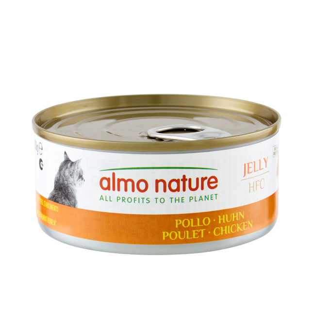 HFC Natvoer Kat - Jelly - Blik  - 24 x 150g