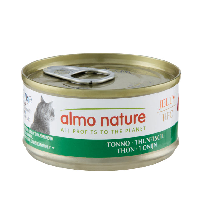 HFC Natvoer Kat - Jelly - Blik  - 24 x 70g
