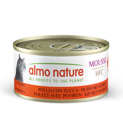 HFC Natvoer Kat - Mousse - Blik 24 x 70g