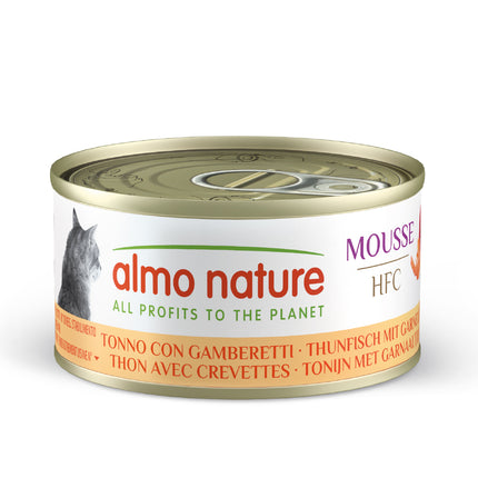 HFC Natvoer Kat - Mousse - Blik 24 x 70g