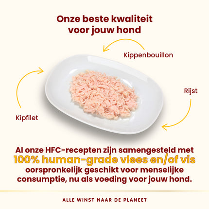 HFC Natvoer Hond - Natural -  Blik - 12 x 280g