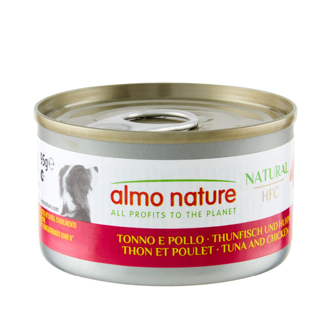 HFC Nassfutter für Hunde - Natural - Dose - 24 x 95g