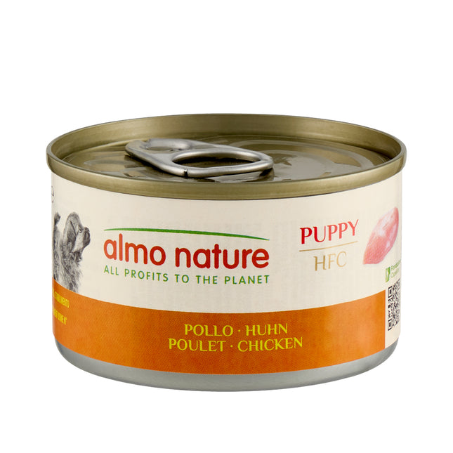 HFC Natvoer Hond - Puppy - Blik - 24 x 95g