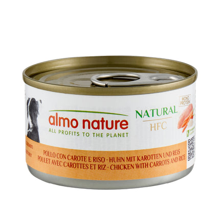 HFC Natvoer Hond - Natural -  Blik - 24 x 95g
