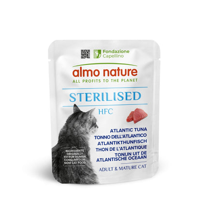 HFC Sterilised Natvoer Kat - Zakjes - 24 x 50g