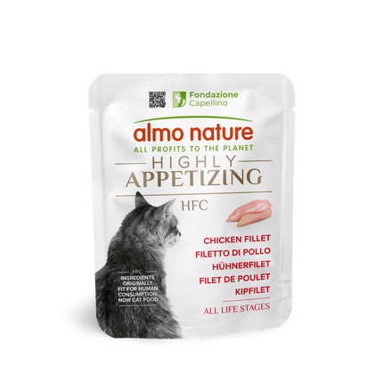 HFC Hochappetitanregendes Nassfutter für Katzen - Beutel - 24 x 50 g