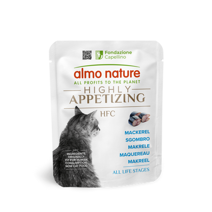 HFC Hochappetitanregendes Nassfutter für Katzen - Beutel - 24 x 50 g