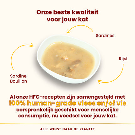 HFC Hydration Help Natvoer Kat - Zakjes - 24 x 50g