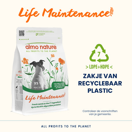 Life Maintenance Droogvoer voor Kleine Hondenrassen - XS/S