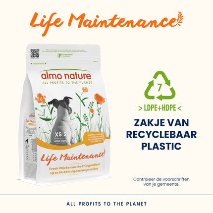 Life Maintenance Droogvoer voor Kleine Hondenrassen - XS/S