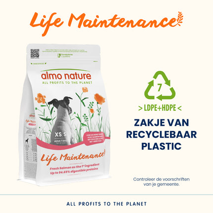 Life Maintenance Droogvoer voor Kleine Hondenrassen - XS/S