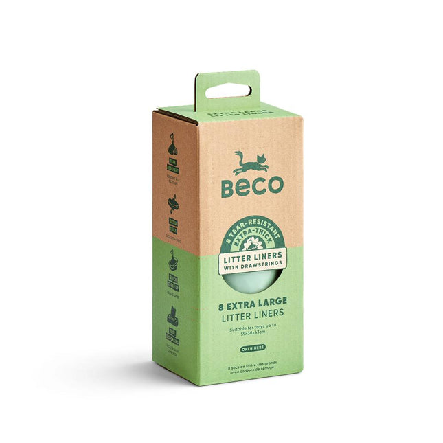 Katzenstreu-Beutel – extragroß – 8er-Pack