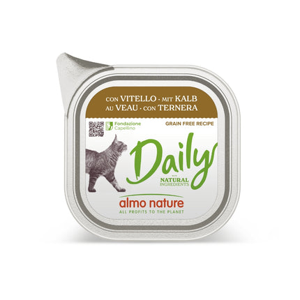 Daily Natvoer Kat - Kuipje  - 32 x 100g