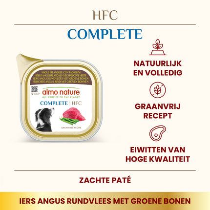HFC Natvoer Hond - Compleet - Kuipje - 17 x 85g