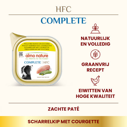 HFC Natvoer Hond - Compleet - Kuipje - 17 x 85g