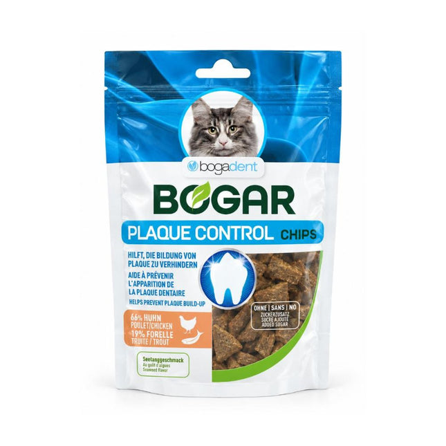 Bogadent Kat Plaque Control Chips Fish 50 g (8x)