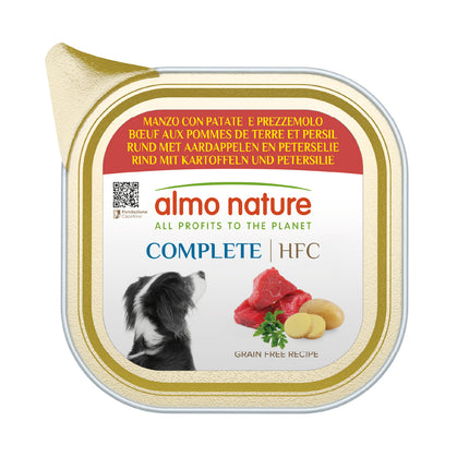 HFC Natvoer Hond - Compleet - Kuipje - 11 x 150g