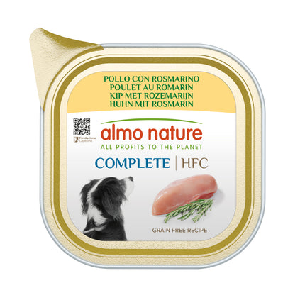 HFC Natvoer Hond - Compleet - Kuipje - 11 x 150g