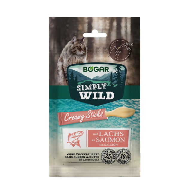 Simply Wild - Creamy sticks voor katten
