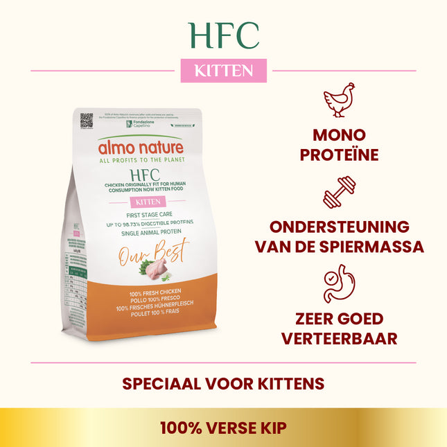 HFC Our Best Droogvoer - Kitten