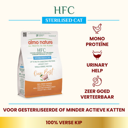 HFC Our Best Droogvoer Kat - Adult Sterilised