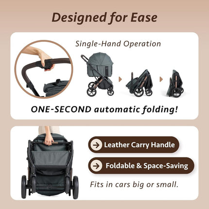 Agile 2 - Pet Stroller (tot 30kg)