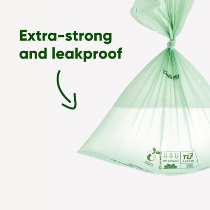 Poop Bags Compostable - Multi Pack 96 (8x12)