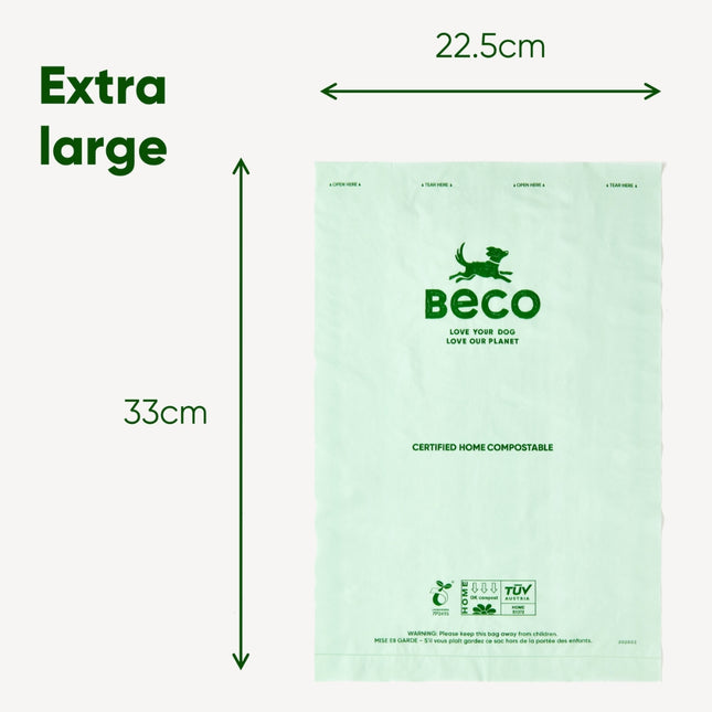 Poop Bags Compostable - Multi Pack 96 (8x12)