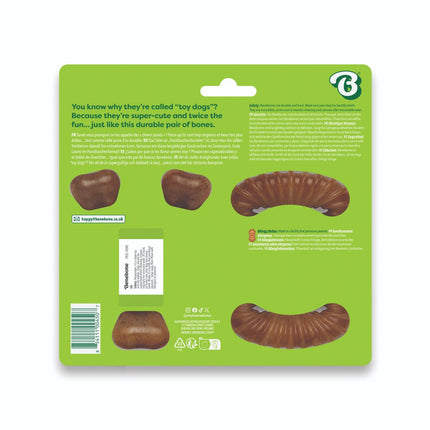 Tiny 2-Pack Dental Chew & Wishbone