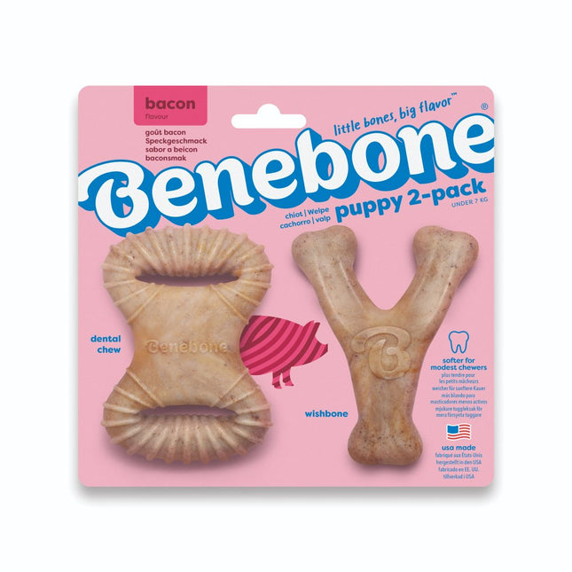 Puppy 2-Pack Dental Chew & Wishbone