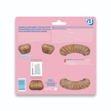 Welpenspielzeug 2er-Pack: Dental-Kauspielzeug & Wishbone