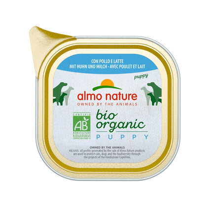 Bio Organic Natvoer Hond - Puppy - Kuipje