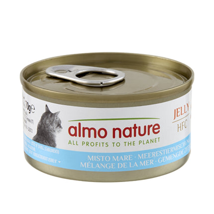 HFC Natvoer Kat - Jelly - Blik  - 24 x 70g